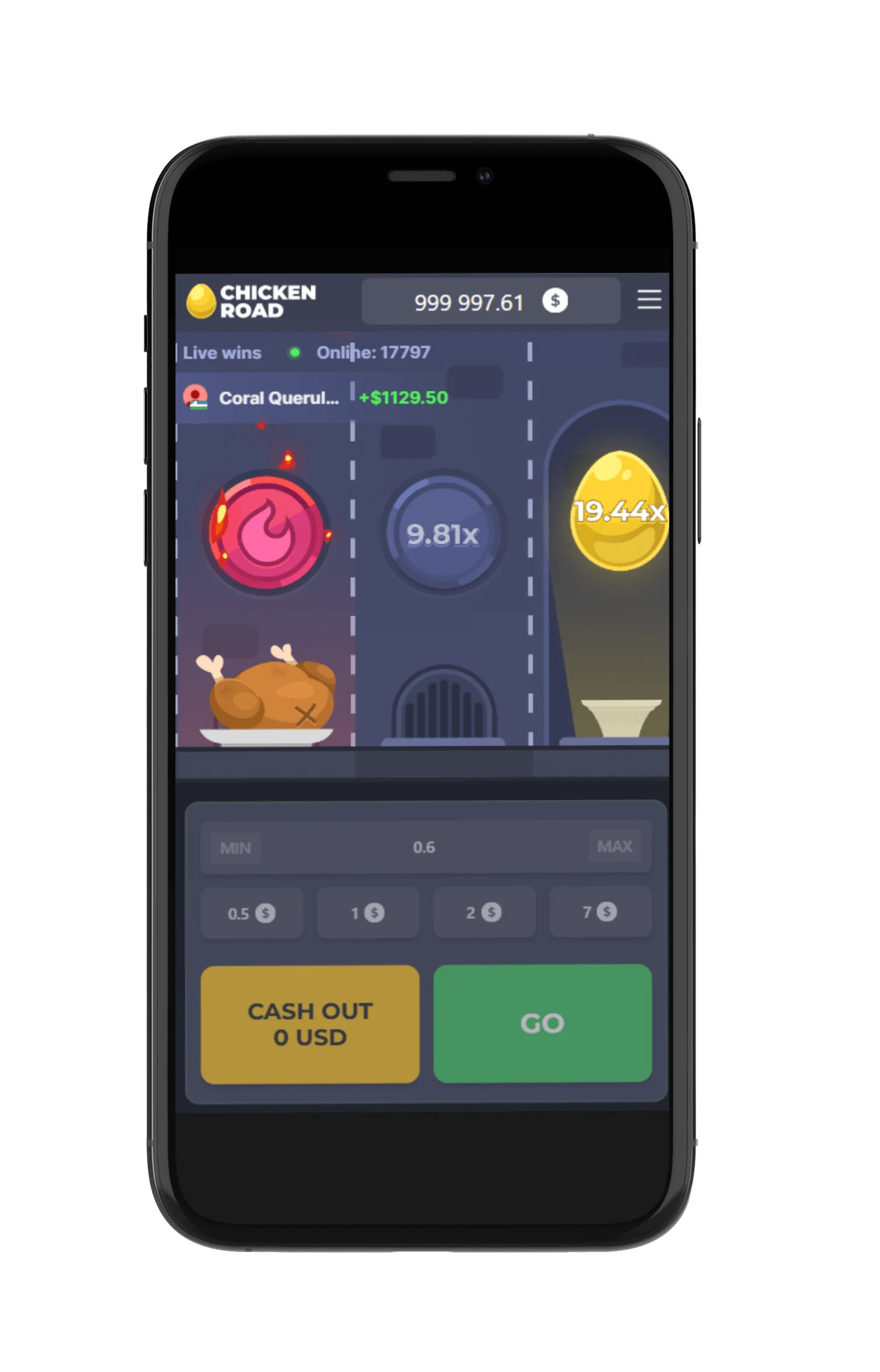 Juego del Pollo App