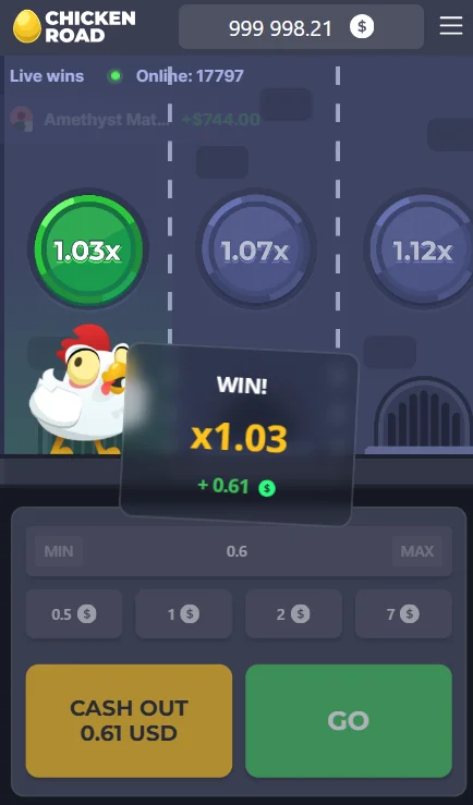 Juego del Pollo Mobile